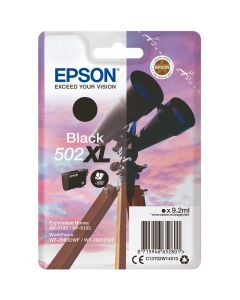 Epson Original T02W1 Binoculars 502XL Black Ink Cartridge - High Capacity