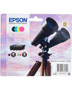 Epson Original T02V6 502 Binoculars  B/C/M/Y Multipack