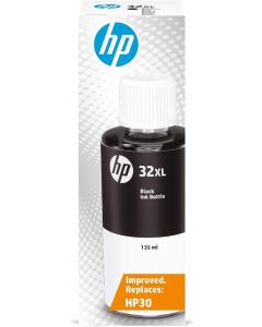 HP 32XL Black Ink Bottle 135ml - 1VV24AE