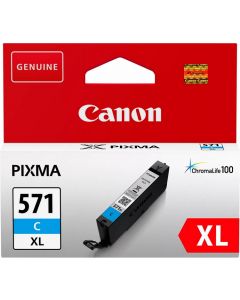 Canon CLI-571XL Cyan Ink Cartridge - 0332C001