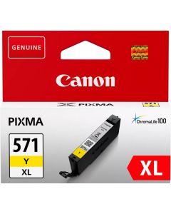 Canon CLI-571XL Yellow Ink Cartridge - 0334C001