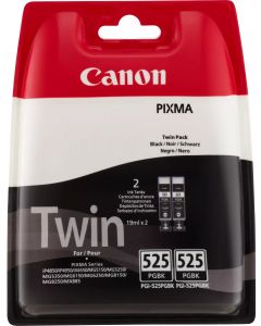 Canon PGI-525 Black Ink Cartridge Twin Combo Pack - 4529B010