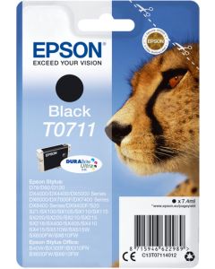 Epson Cheetah Black Ink Cartridge - T0711
