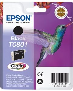 Epson Hummingbird Black Ink Cartridge - T0801