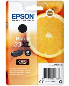 Epson Oranges 33XL Black Ink Cartridge - T3351
