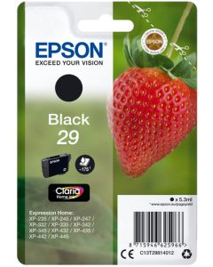Epson Strawberry 29 Black Ink Cartridge - T2981