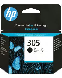 HP 305 Black Ink Cartridge - 3YM61AE