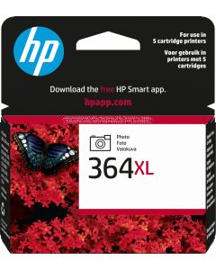 HP 364XL Photo Black Ink Cartridge - CB322EE