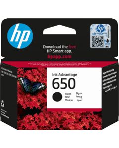 HP 650 Black Ink Cartridge - CZ101AE