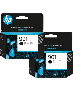 HP 901 Black Ink Cartridge Twin Pack