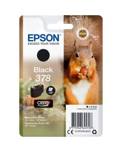 Epson Original T3781 Squirrel 378 Black Ink Cartridge
