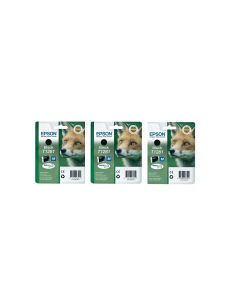 Epson Fox Black Ink Cartridge - T1281   TRIPLE PACK