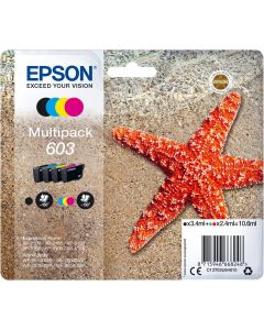 Epson Original T03U6 Starfish 603 B/C/M/Y 4 colour Colour Multipack