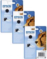 Epson Cheetah Black Ink Cartridge Triple Pack