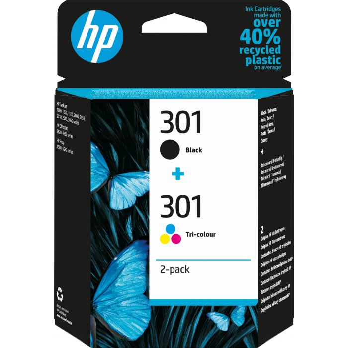 Compatible HP 301 - Noir️ ♻️